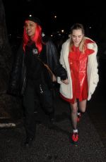 SUKI WATERHOUSE at #freeperiods Protest in London 12/20/2017