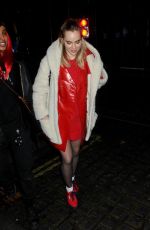 SUKI WATERHOUSE at #freeperiods Protest in London 12/20/2017