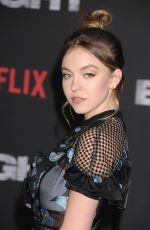 SYDNEY SWEENEY at Bright Premiere in Los Angeles 12/13/2017