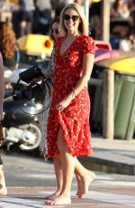 SYLVIA JEFFREYS Out at North Bondi Fish 12/04/2017