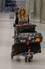 SYLVIE MEIS at Miami International Airport 12/27/2017