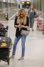 SYLVIE MEIS at Miami International Airport 12/27/2017