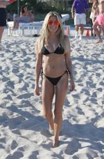 SYLVIE MEIS in Bikini at a Beach in Miami 12/29/2017