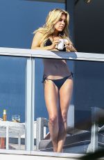 SYLVIE MEIS in Bikini at Balcony of Her Hotel in Miami 12/29/2017