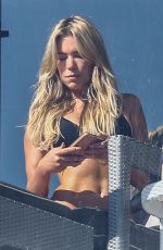 SYLVIE MEIS in Bikini at Balcony of Her Hotel in Miami 12/29/2017