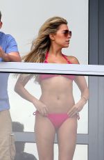 SYLVIE MEIS in Bikini on Htoel Balcony in Miami 12/28/2017