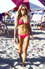 SYLVIE MEIS in Bikini on the Beach in Miami 12/28/2017