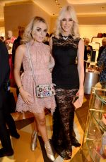 TALLIA STORM at Fendi Sloane Square Boutique Opening in London 12/14/2017