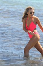 TALLIA STORM in Swimsuit at a Beach in Spain 11/28/2017