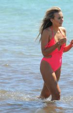 TALLIA STORM in Swimsuit at a Beach in Spain 11/28/2017