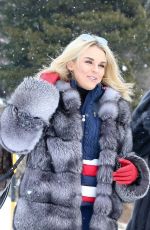 TALLIA STORM on Holiday at St. Moritz 12/24/2017
