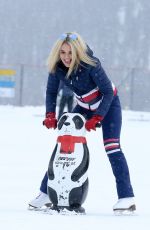 TALLIA STORM on Holiday at St. Moritz 12/24/2017