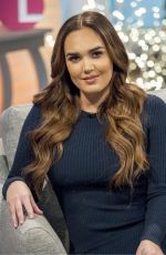 TAMARA ECCLESTONE at Lorraine Show in London 12/13/2017