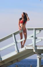 TANIA MARIE in Bikini for 138 Water Photoshoot in Venice Beach 12/11/2017