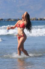 TANIA MARIE in Bikini for 138 Water Photoshoot in Venice Beach 12/11/2017