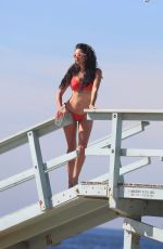 TANIA MARIE in Bikini for 138 Water Photoshoot in Venice Beach 12/11/2017