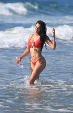 TANIA MARIE in Bikini for 138 Water Photoshoot in Venice Beach 12/11/2017