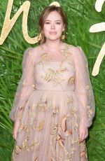 TANYA BURR at British Fashion Awards 2017 in London 12/04/2017