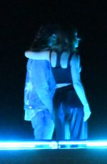 TAYLOR SWIFT and Future on the Set of Her New Music Video at Luxury Yacht in Miami 12/19/2017
