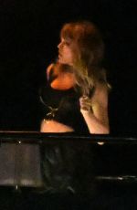 TAYLOR SWIFT and Future on the Set of Her New Music Video at Luxury Yacht in Miami 12/19/2017