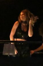 TAYLOR SWIFT and Future on the Set of Her New Music Video at Luxury Yacht in Miami 12/19/2017