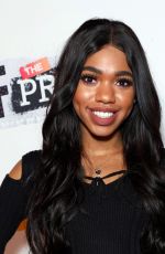 TEALA DUNN at F the Prom Premiere in Hollywood 11/29/2017