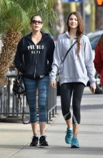TERI HATCHER and EMERSON TENNEY Heading to a Gym in Los Angeles 12/20/2017