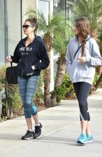 TERI HATCHER and EMERSON TENNEY Heading to a Gym in Los Angeles 12/20/2017