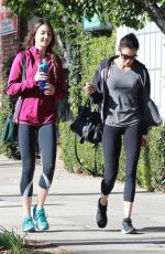TERI HATCHER and EMERSON TENNEY Heading to a Gym in Studio City 12/22/2017