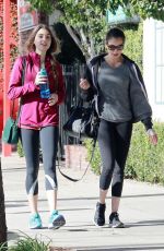 TERI HATCHER and EMERSON TENNEY Heading to a Gym in Studio City 12/22/2017
