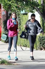 TERI HATCHER and EMERSON TENNEY Heading to a Gym in Studio City 12/22/2017