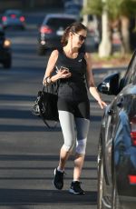 TERI HATCHER in Leggings Out in Los Angeles 12/27/2017