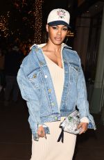 TEYANA TAYLOR Arrives at a Children