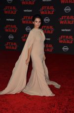 TIFFANY SMITH at Star Wars: The Last Jedi Premiere in Los Angeles 12/09/2017