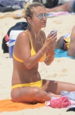 TIFFANY WATSON and FRANKIE GAFF at Bondi Beach in Sydney 12/28/2017