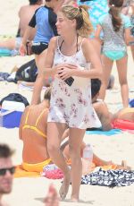 TIFFANY WATSON and FRANKIE GAFF at Bondi Beach in Sydney 12/28/2017