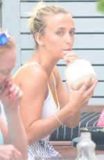 TIFFANY WATSON and FRANKIE GAFF Out at Bondi Beach in Sydney 12/28/2017