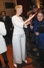 TILDA SWINTON at Chanel Metiers D