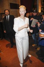 TILDA SWINTON at Chanel Metiers D