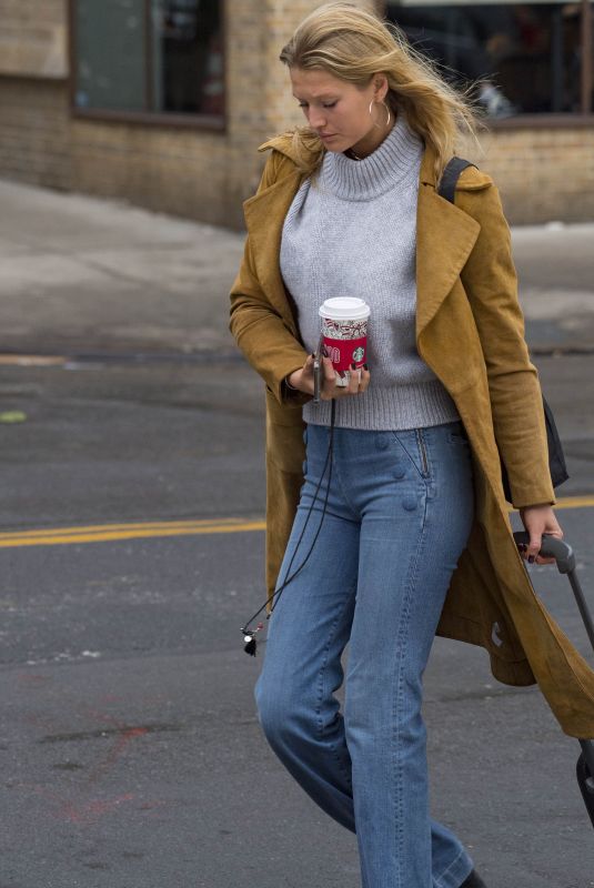 TONI GARRN in Jeand Out in New York 12/12/2017