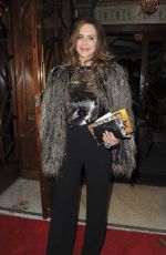 TRINNY WOODALL at Hamilton Musical Press Night in London 12/21/2017