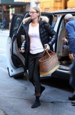 UMA THURMAN Arrives at at Her Matinee Performance of The Parisian Woman in New York 12/10/2017