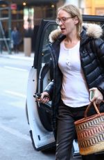 UMA THURMAN Arrives at at Her Matinee Performance of The Parisian Woman in New York 12/10/2017
