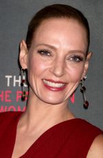 UMA THURMAN at The Parisian Woman Opening Night in New York 11/30/2017