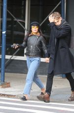 VANESSA HUDGENS and Austin Butler Out for Lunch in New York 12/02/2017