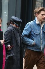 VANESSA HUDGENS and Austin Butler Out in New York 12/03/2017