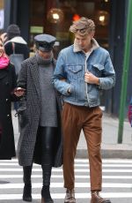 VANESSA HUDGENS and Austin Butler Out in New York 12/03/2017