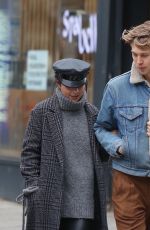 VANESSA HUDGENS and Austin Butler Out in New York 12/03/2017