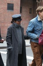 VANESSA HUDGENS and Austin Butler Out in New York 12/03/2017