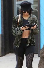 VANESSA HUDGENS Heading to a Gym in Los Angeles 12/20/2017